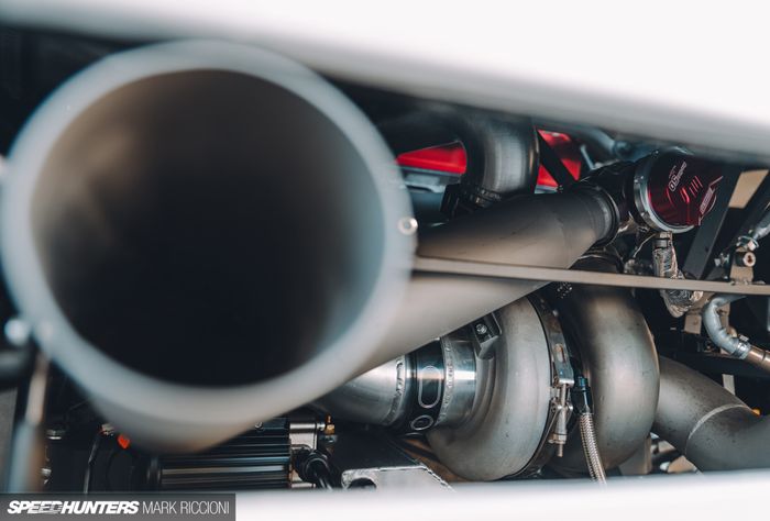 Mesin K-Series modifikasi Ferrari 308 GTBi   disuntik turbo hingga merilis tenaga 1.000 dk