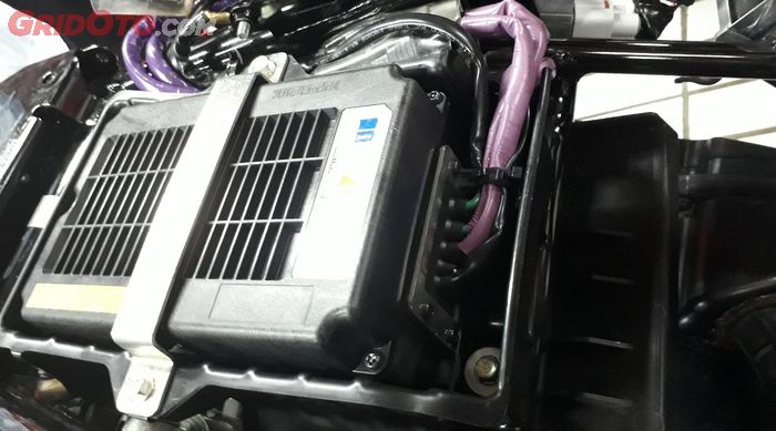 Baterai lithium-ion milik Honda PCX Hybrid