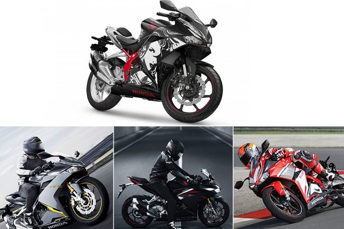 Varian warna CBR250RR yang beredar di Indonesia