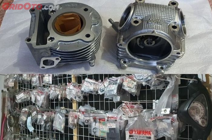 Daftar harga spare part mesin dan CVT Yamaha Mio 