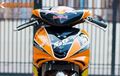 Yamaha Jupiter MX Ala Road Race, Selingkuh Pakai Livery Orange KTM