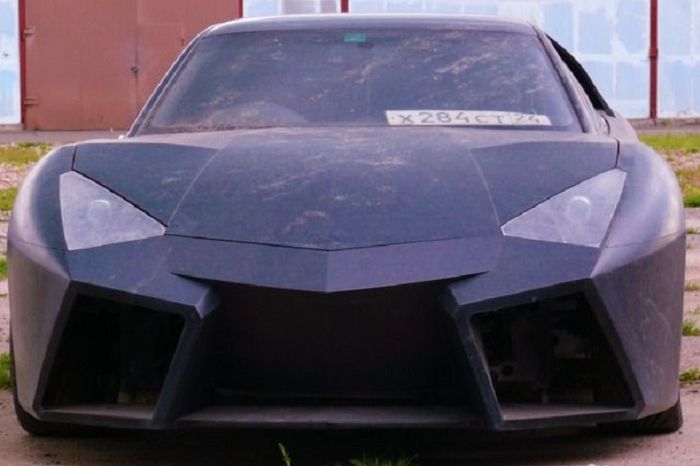 Tampilan depan Mitsubishi GTO maksa jadi Lamborghini Reventon