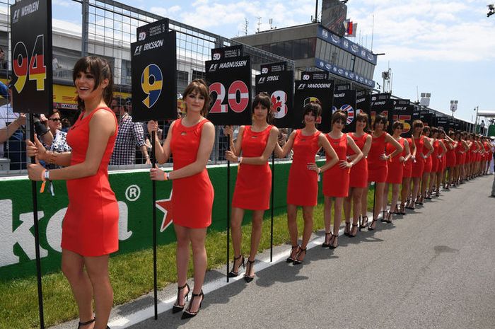 Grid girls di F1