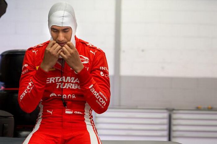 Sean Gelael mengundurkan diri dari balap F2 Inggris di sirkuit Silverstone akhir pekan ini