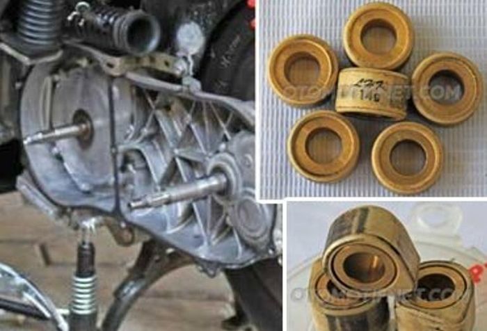 V-belt dan roller adalah komponen yang wajib dicek 