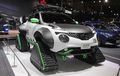 Nissan Juke Dijejali Roda Ala Tank, Melaju di Salju Bukan Halangan