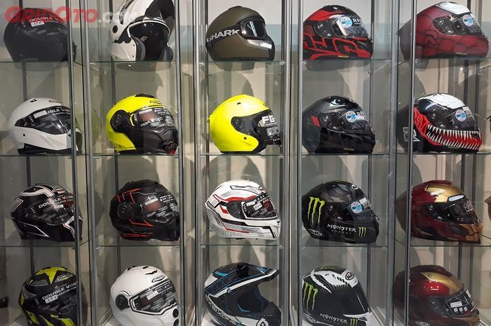 Berbagai jenis helm di Juragan Helm