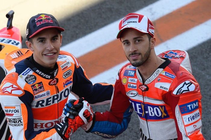 Marc Marquez dan Andrea Dovizioso