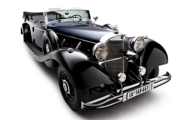 Mercedes-Benz 770K Grosser Open Tourer yang pernah dipakai Hitler 