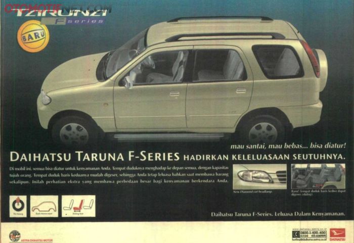 Iklan Daihatsu Taruna F Series Tahun 2000