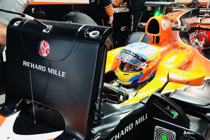Fernando Alonso akan mundur 35 posisi start pada balapan di sirkuit Suzuka, Jepang