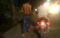 Biar Kapok! Maling Motor Ketangkap, Tangan Diikat Lari Mirip Kambing