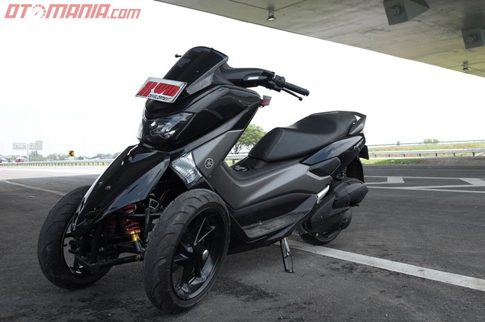 Salah satu reverse trike bikinan RWIN Development yang menggunakan teknologi TTW