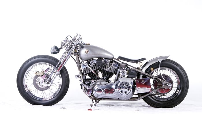 Juara 3 kategori Chopper/Bobber above 250 cc, besutan teddy Raharjo