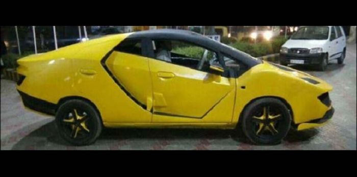 Honda City bergaya Lamborghini 