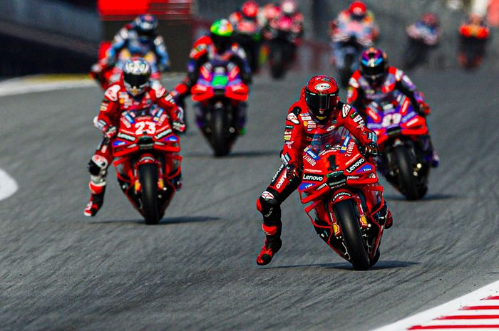 Pecco Bagnaia menang sprit MotoGP Barcelona 2024