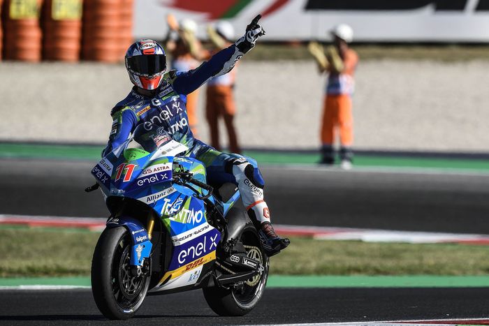 Matteo Ferrari Double Podium Kelas MotoE di GP San Marino