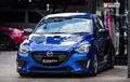 Mazda2 Gaya Street Racing, Ubahan Simpel, Pakai Jubah Biru Makin Segar