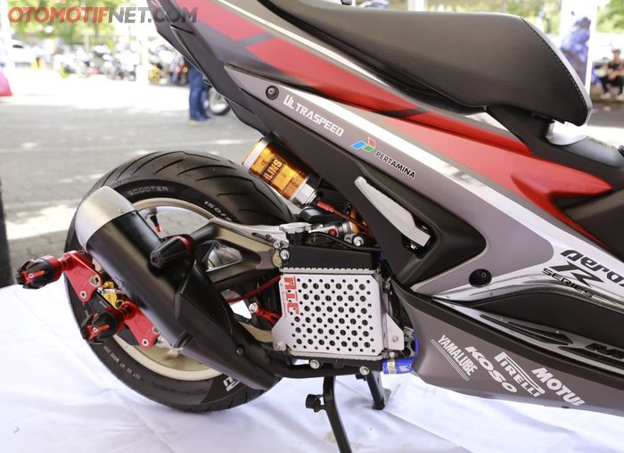 Yamaha Aerox juara Customaxi Yamaha Semarang
