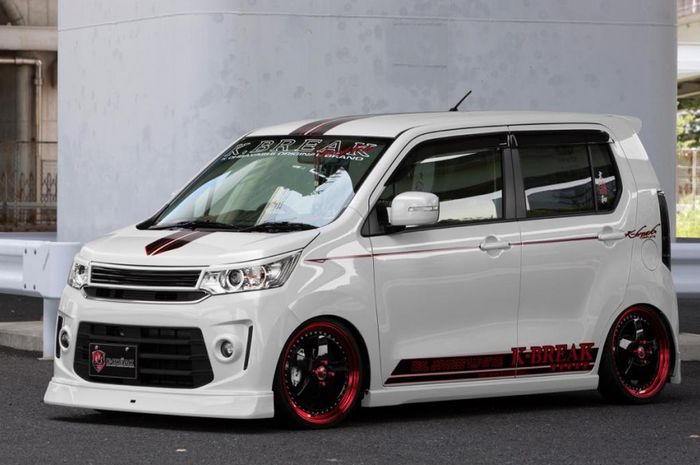 Inspirasi modifikasi Suzuki Karimun Wagon R garapan K-Break