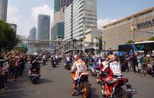 Tumpah Ruah, Begini Antusias Masyarakat Menyaksikan Parade Pembalap MotoGP di Jakarta