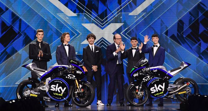 Sky Racing Team VR46 kenalkan livery tim baru hadapi Moto2 dan Moto3 tahun depan