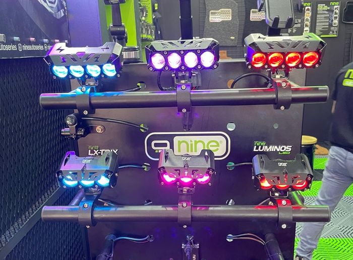 Nine juga luncurkan lampu tambahan Nine Luminosled seri Q dan seri R pada GIIAS 2024.