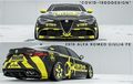 Enggak Takut Terinfeksi, Desainer Ini Malah Bikin Alfa Romeo Giulia Pakai Livery Virus Corona