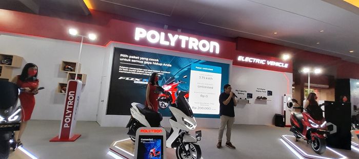 Polytron cuma bawa satu model motor, yakni Fox-R di IIMS 2023