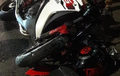 Tragis...Yamaha R25 Remuk Setelah Menabrak Mobil di Buah Batu, Bandung