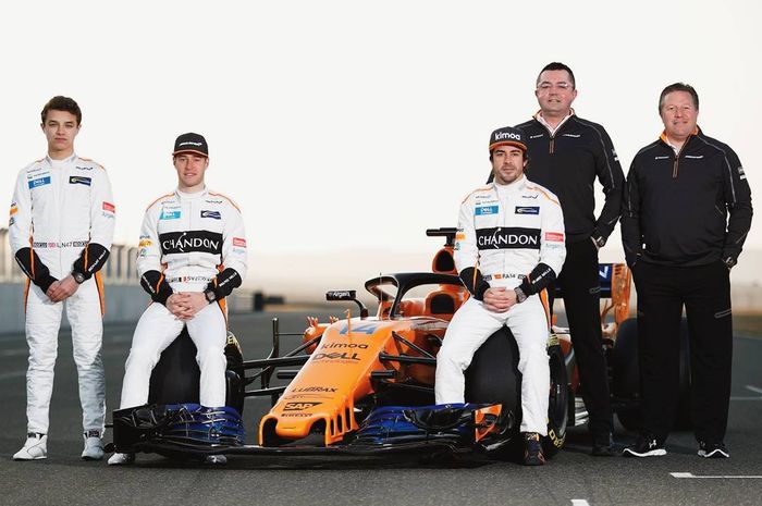 Skuat McLaren 2018, Lando Norris paling kiri