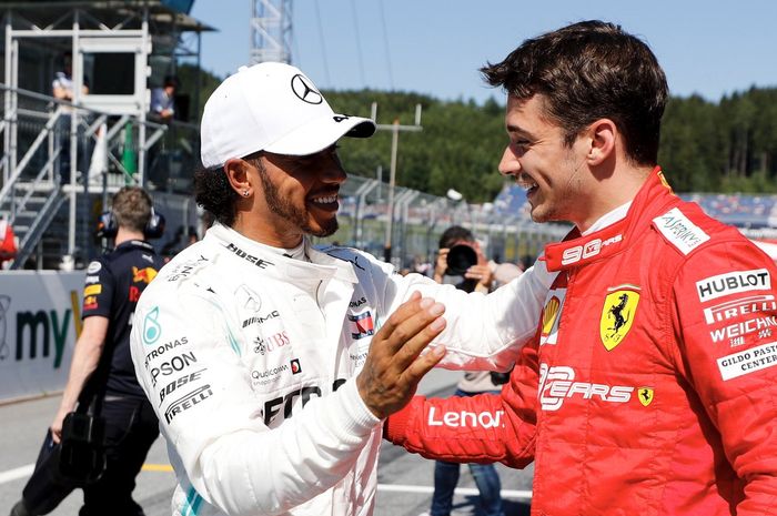 Kena penalti, Lewis Hamilton tidak jadi start di samping Charles Leclerc pada F1 Austria