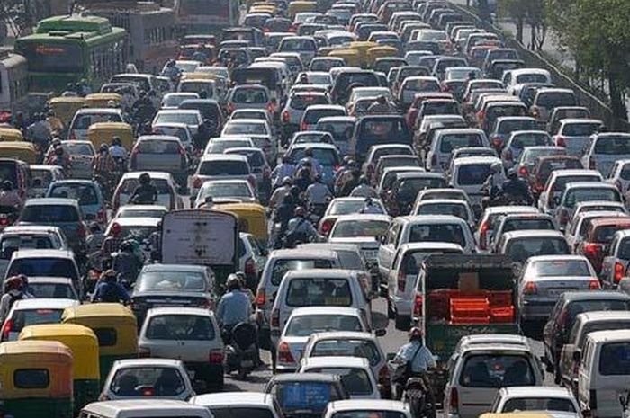 Ilustrasi kemacetan