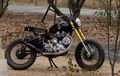 Ganas, Royal Enfield Lawas Dikasih Kaki-kaki Jangkung, Siap Off-Road!