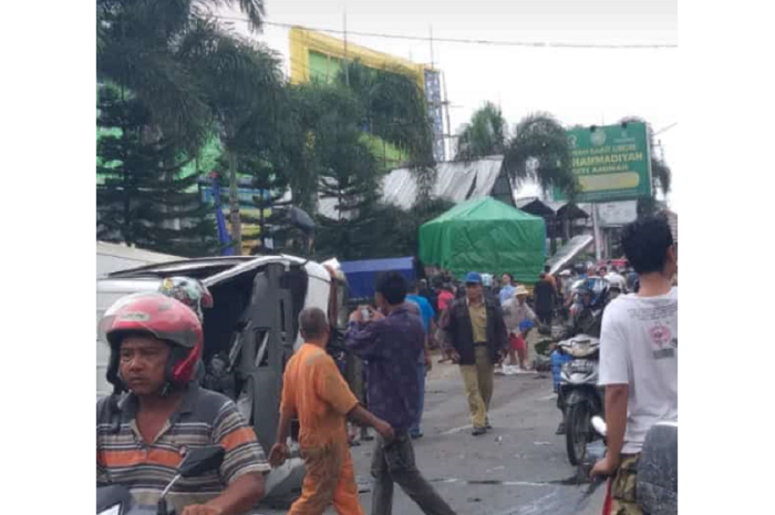Kecelakaan maut di Bumiayu, Brebes, Senin (10/12/2018)