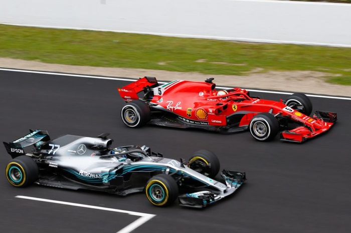 Ferrari dan Mercedes di F1 2018