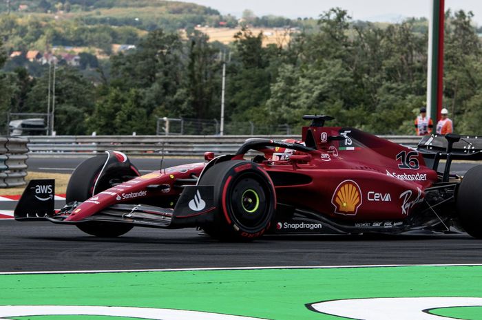Percaya dengan kemampuan mobil tim Ferrari, Charles Leclerc optimis bisa naik podium di balapan F1 Hungaria 2022