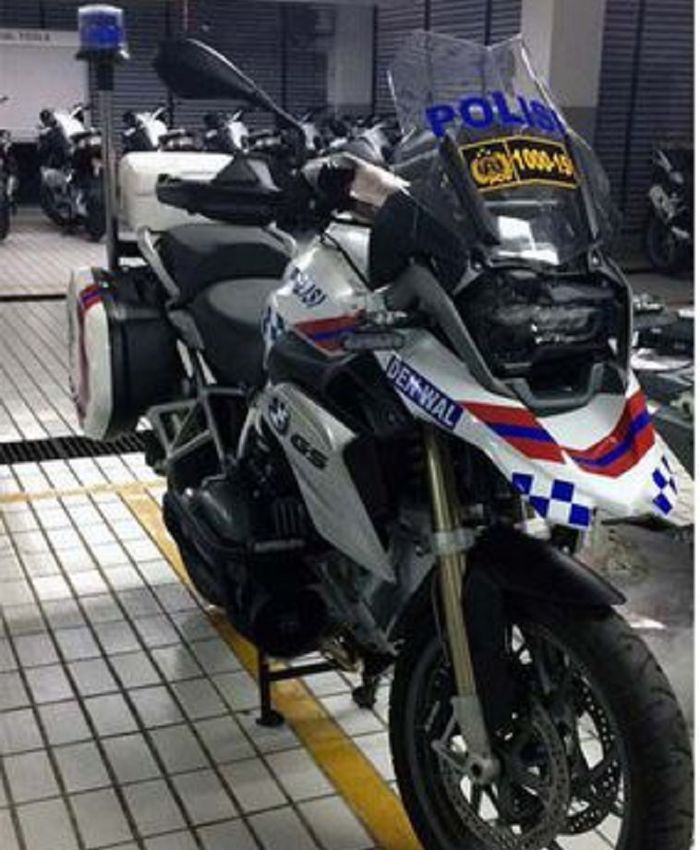 BMW R1200GS versi standar yang dipesan Polri