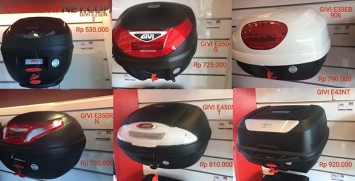 Ilustrasi Box untuk motor