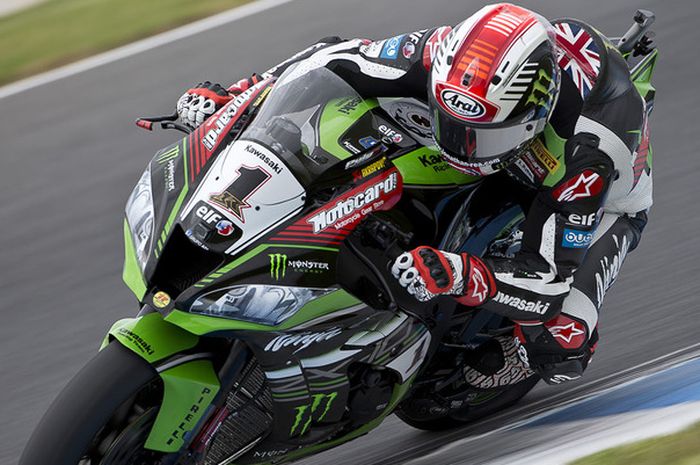 Jonathan Rea kembali meraih gelar juara dunia usai menangi race di perancis.