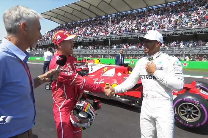 Lewis Hamilton akan gantikan posisi Sebastian Vettel di tim Ferrari?