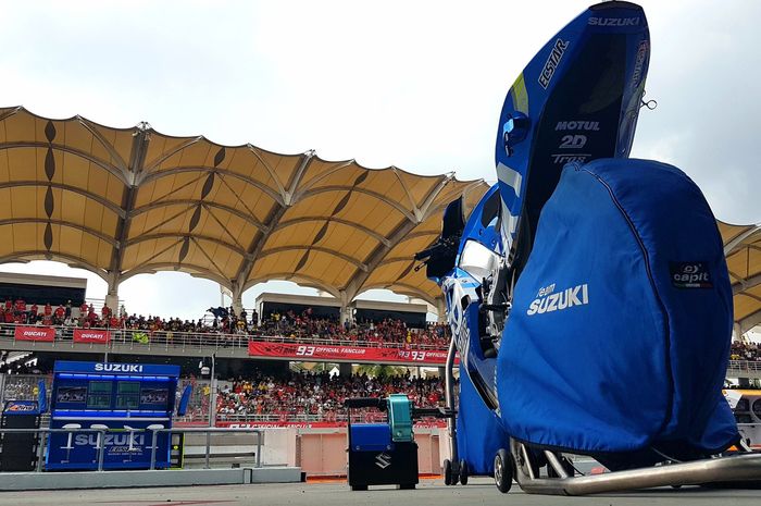 Performa kedua pembalap Team Suzuki Ecstar, Andrea Ianonne, dan Alex Rins, kayak baru balap setengah musim kata General Manager, Davide Brivio