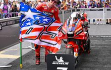 Salut, Meski Tak Menang di MotoGP Amerika 2022 Jack Miller Tetap Kibarkan Bendera Mendiang Nicky Hayden