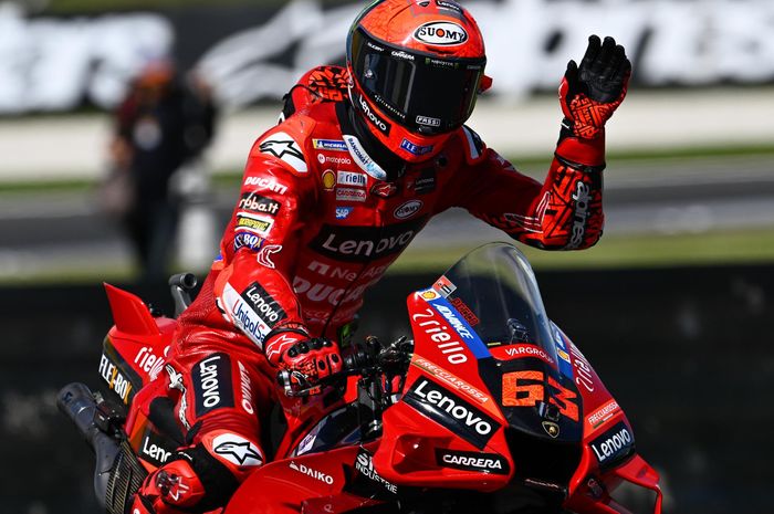 Francesco Bagnaia akui siap untuk ambil risiko demi raih poin maksimal pada balapan MotoGP Australia 2022