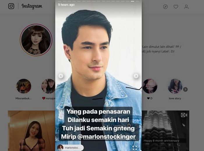 Lucinta Luna membocorkan Dilan-nya itu mirip pembalap Filipina