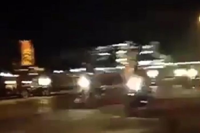 Ilustrasi balap liar