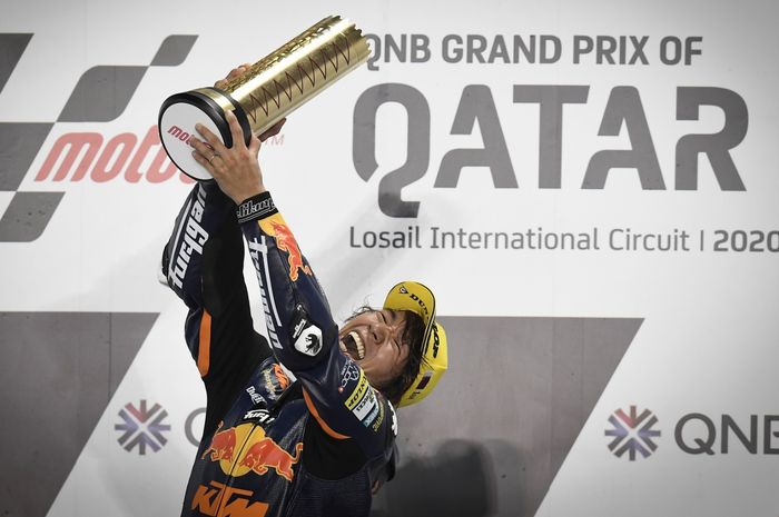 Tahun 2020, sirkuit Losail, Qatar hanya menggelar balapan kelas Moto3 dan Moto2