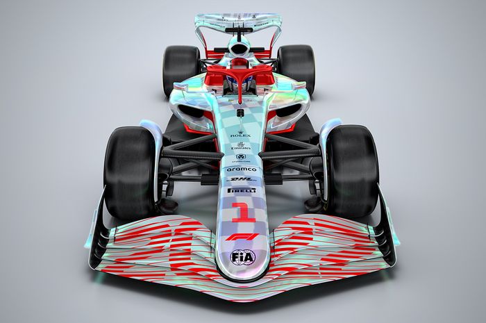 Prototipe penampakan pertama desain mobil F1 2022