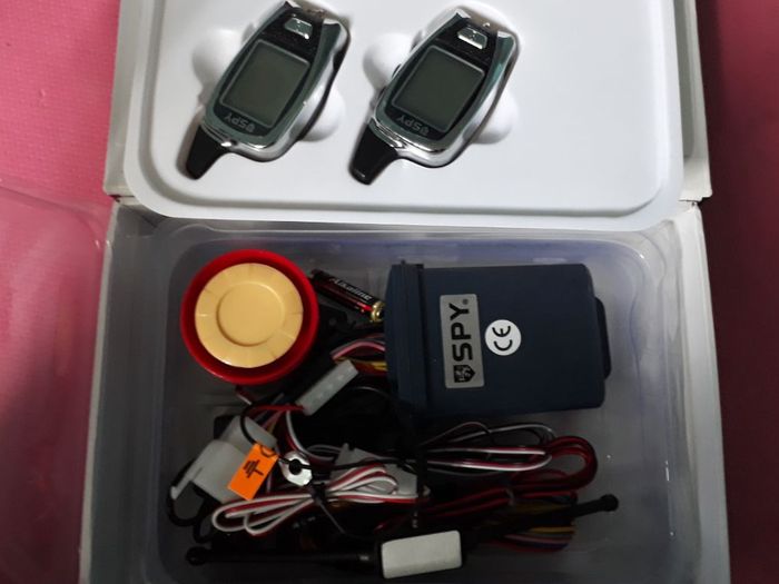 Alarm motor merek spy