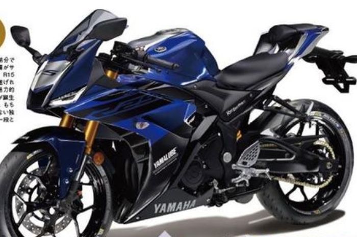 Hasil render Yamaha R25
